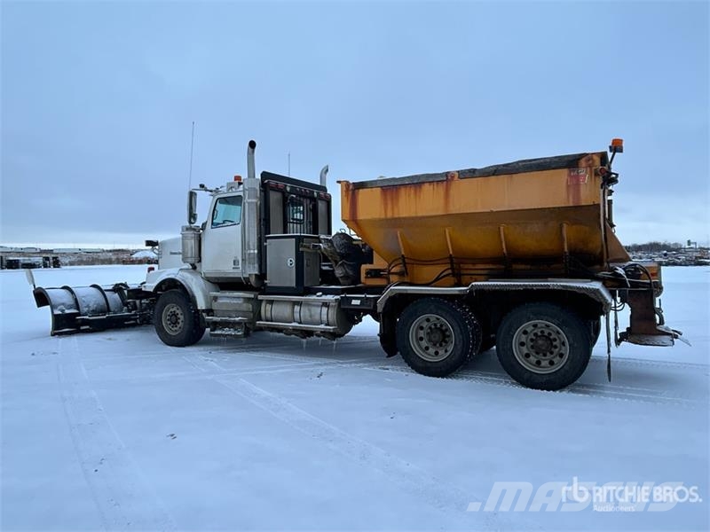 Western Star W4900 6x4 Snow Plow Truck Pilsētas atkritumvedēji