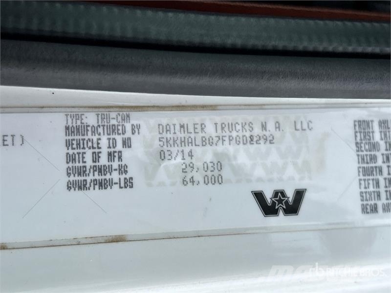 Western Star W4900 6x4 Snow Plow Truck Municipal / general purpose vehicles