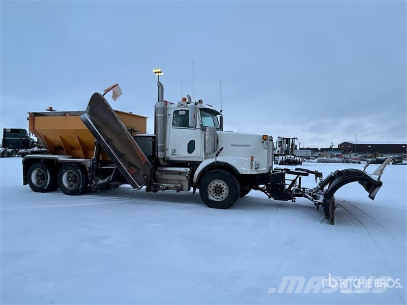 Western Star W4900 6x4 Snow Plow Truck Pilsētas atkritumvedēji