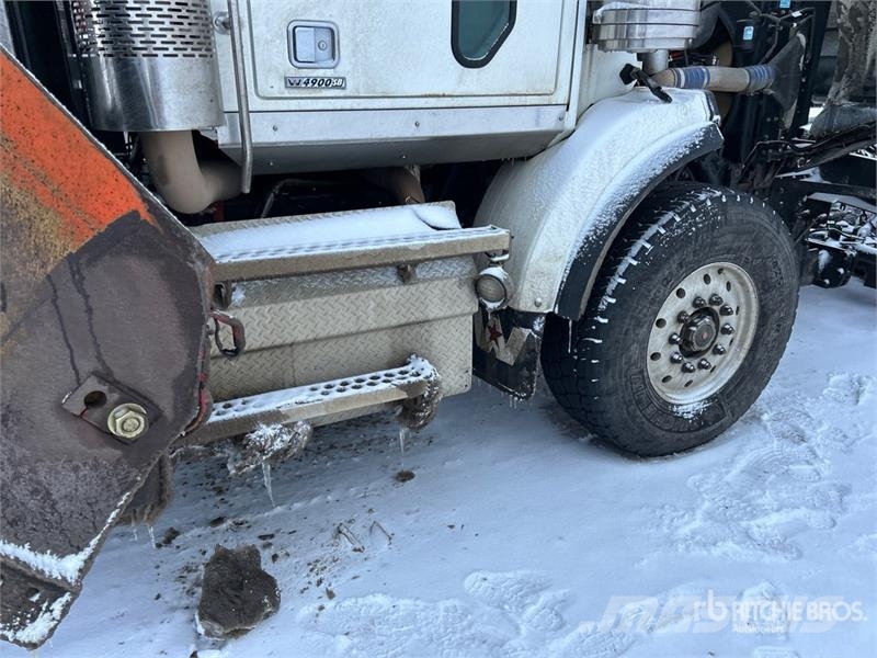 Western Star W4900 6x4 Snow Plow Truck Pilsētas atkritumvedēji