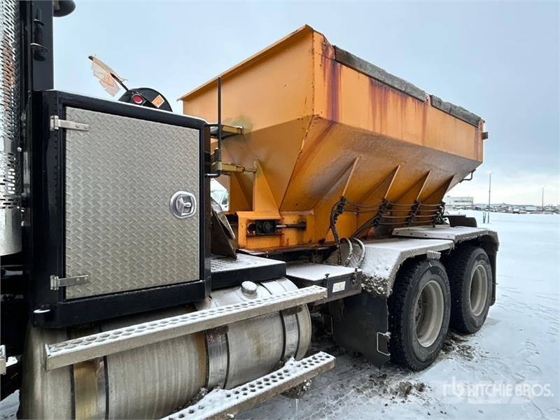 Western Star W4900 6x4 Snow Plow Truck Pilsētas atkritumvedēji