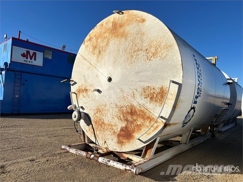 Westfab 400 bbl Skid Mounted Steel Tank Degvielas un piedevu tvertnes