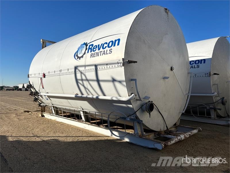 Westfab 400 bbl Skid Mounted Steel Tank Degvielas un piedevu tvertnes
