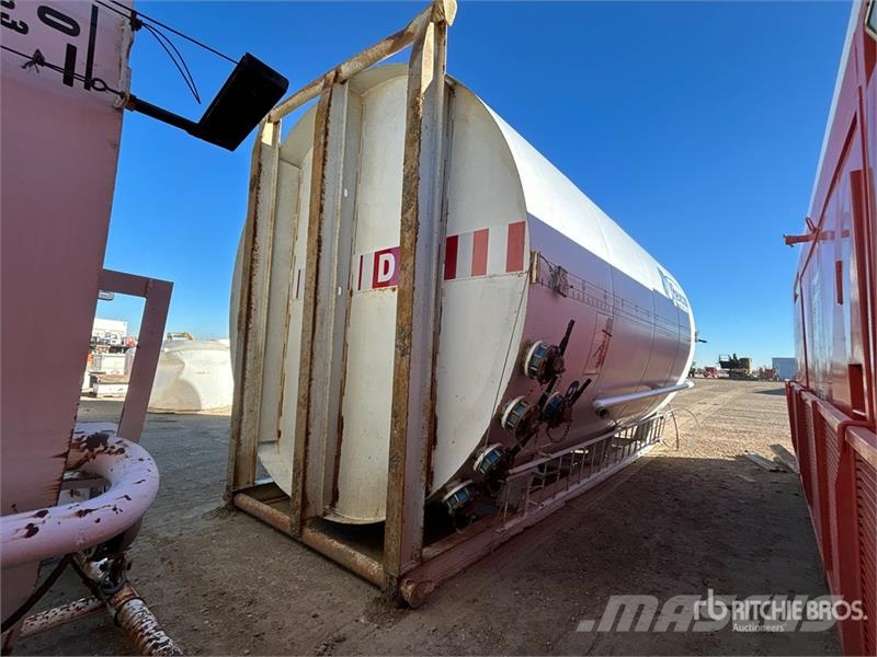Westfab 400 bbl Skid Mounted Steel Tank Degvielas un piedevu tvertnes