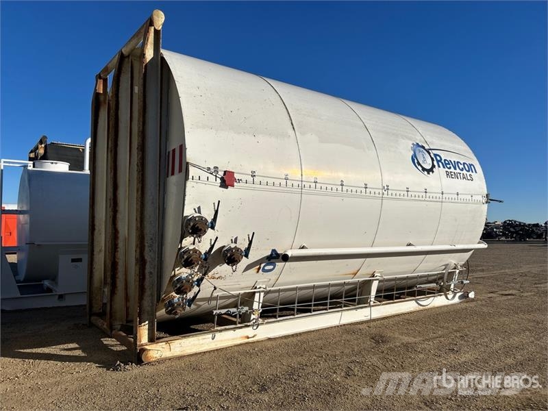 Westfab 400 bbl Skid Mounted Steel Tank Degvielas un piedevu tvertnes