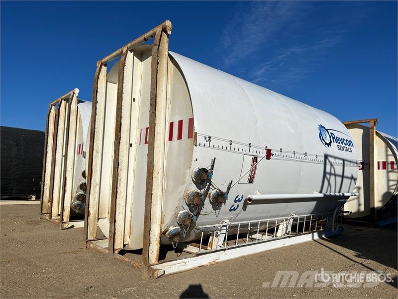 Westfab 400 bbl Skid Mounted Steel Tank Degvielas un piedevu tvertnes