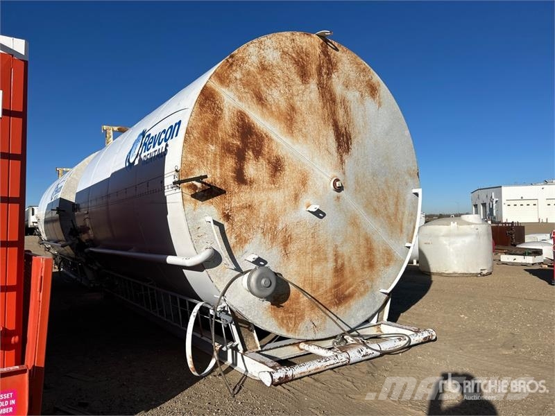 Westfab 400 bbl Skid Mounted Steel Tank Degvielas un piedevu tvertnes