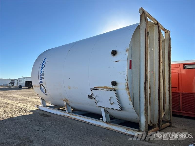 Westfab 400 bbl Skid Mounted Steel Tank Degvielas un piedevu tvertnes