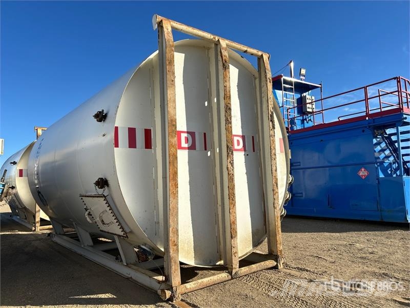 Westfab 400 bbl Skid Mounted Steel Tank Degvielas un piedevu tvertnes