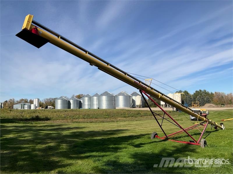 Westfield WR 100-71 10 in x 71 ft Electric Grain Auger Material de transporte
