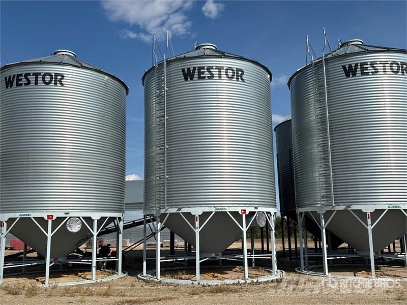  Westor 1805 +/- 4920 bu 5 Ring Hopper Grain Bin 作物プロセスッサーと収納ユニット／機械 - その他