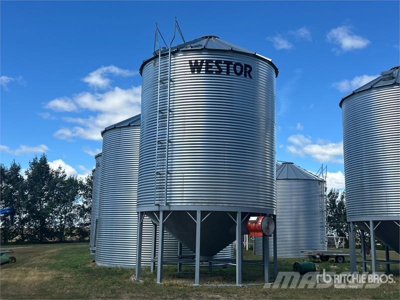 Westor +/- 4000 bu 5 Ring Hopper Grain Bin Foredlings- og lagerhåndteringsutstyr - Annet