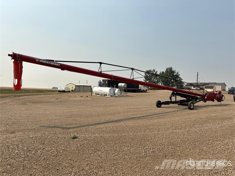 Wheatheart 13 in x 84 ft Swing Grain Auger Transportbånd