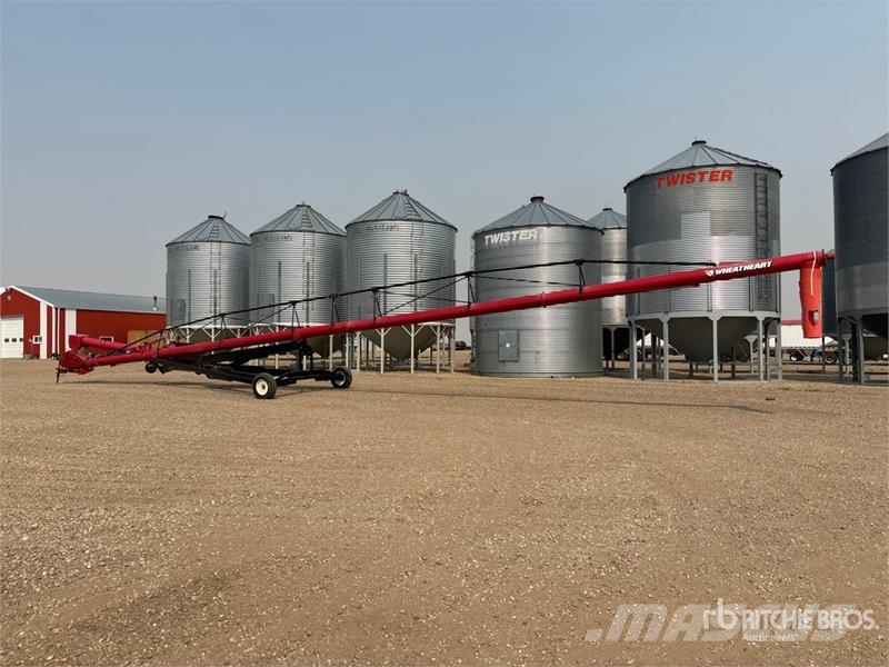 Wheatheart 13 in x 84 ft Swing Grain Auger Transportbånd