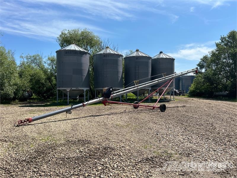 Wheatheart GHR 80-61 8 in x 61 ft Grain Auger Material de transporte