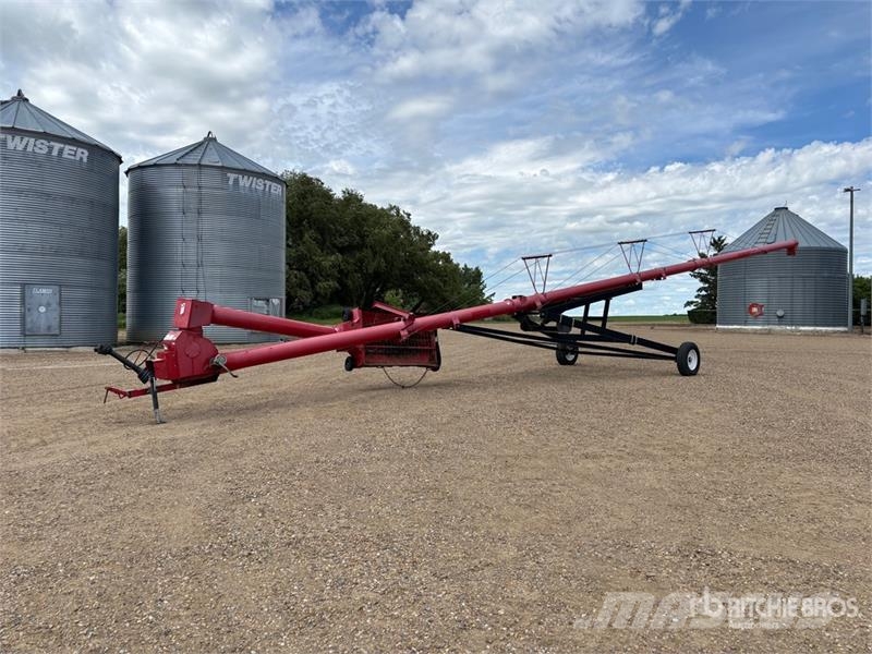 Wheatheart SA1071 10 in x 71 ft Swing Grain Auger Material de transporte