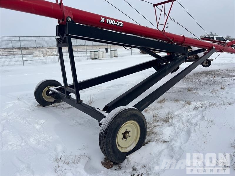 Wheatheart X100-73 10 in x 73 ft 6600 bu Swing Grain Auger Transportna oprema