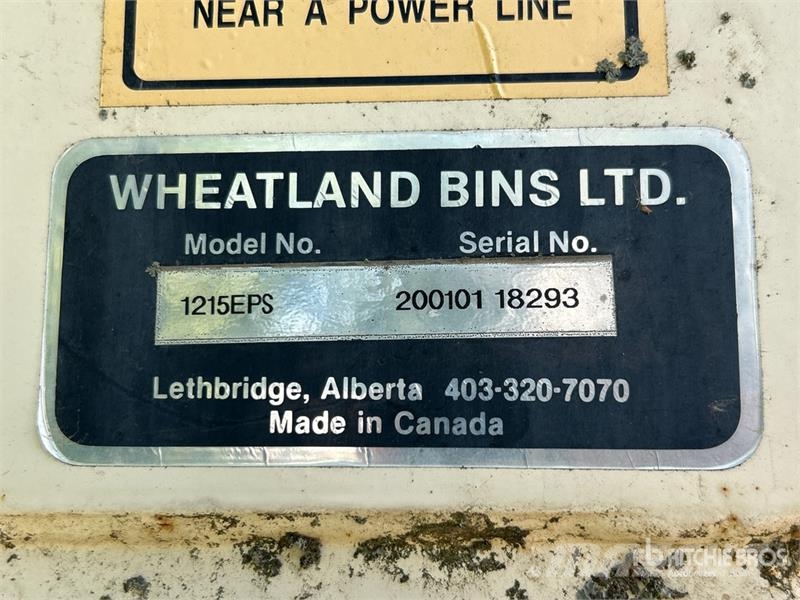 Wheatland 1215 +/- 1400 bu Smooth Wall Hopper Grai Crop processing and storage units/machines - Others