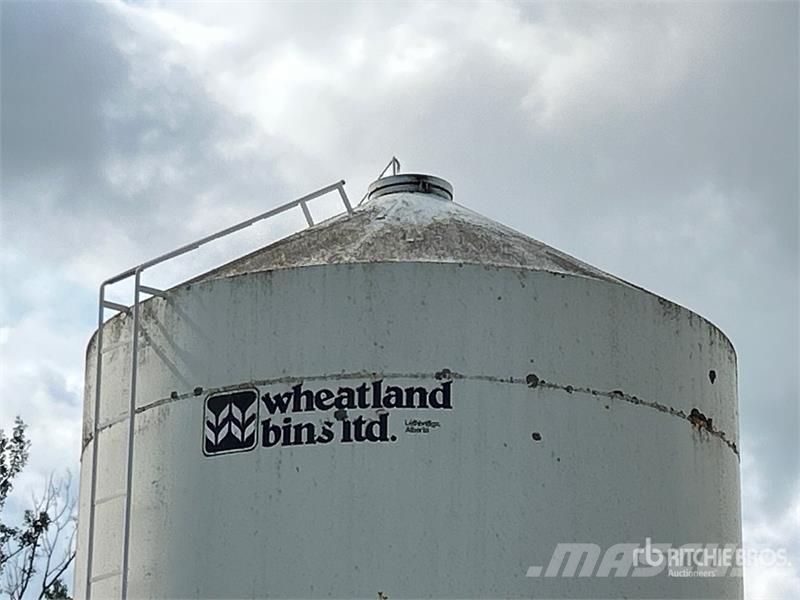 Wheatland +/- 50 ton Smooth Wall Hopper Grain Bin 곡물 처리가공 및 보관 장치/기계 - 기타