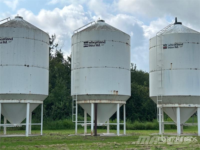 Wheatland +/- 50 ton Smooth Wall Hopper Grain Bin 곡물 처리가공 및 보관 장치/기계 - 기타