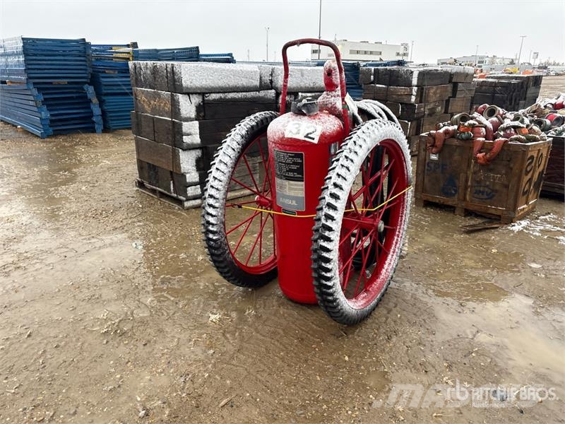 Wheeled Dry Chemical Fire Extinguisher مكونات أخرى