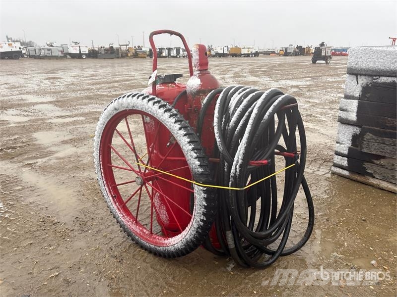 Wheeled Dry Chemical Fire Extinguisher مكونات أخرى