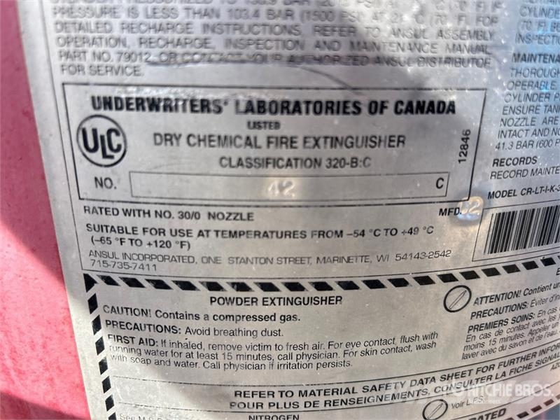 Wheeled Dry Chemical Fire Extinguisher Ostale komponente za građevinarstvo