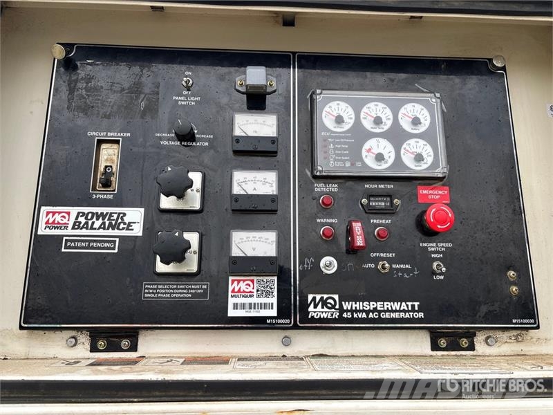 Whisperwatt DCA-455SIU4F 36 kW Mobile Generator Set Diiselgeneraatorid