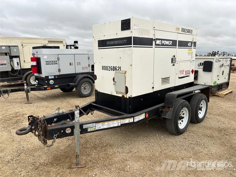Whisperwatt DCA-455SIU4F 36 kW Mobile Generator Set Diiselgeneraatorid