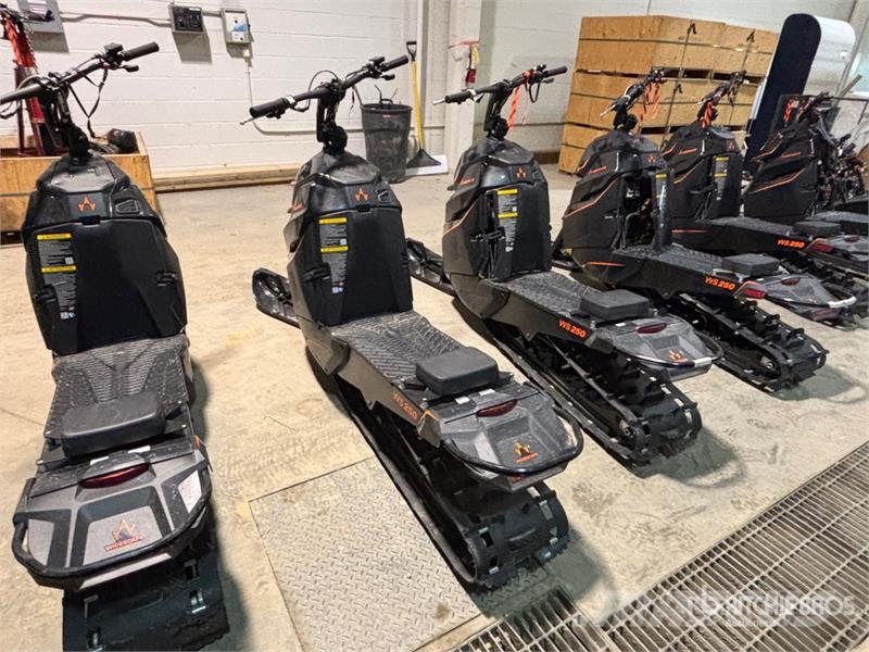 Widescape WS250 EFI Stand Up Snowmobile Moottorikelkat