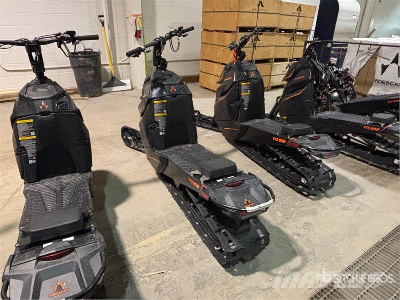 Widescape WS250 EFI Stand Up Snowmobile Moottorikelkat