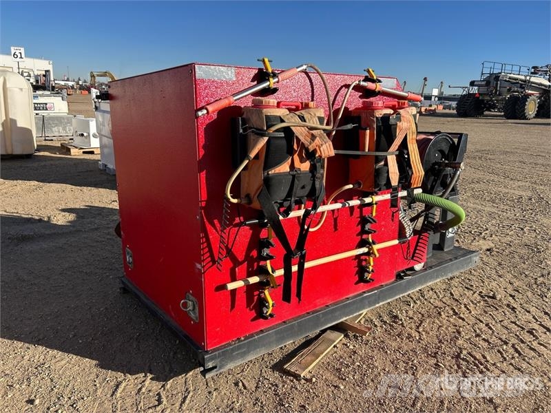 Wildland Skid-Mounted Water Tank Degvielas un piedevu tvertnes