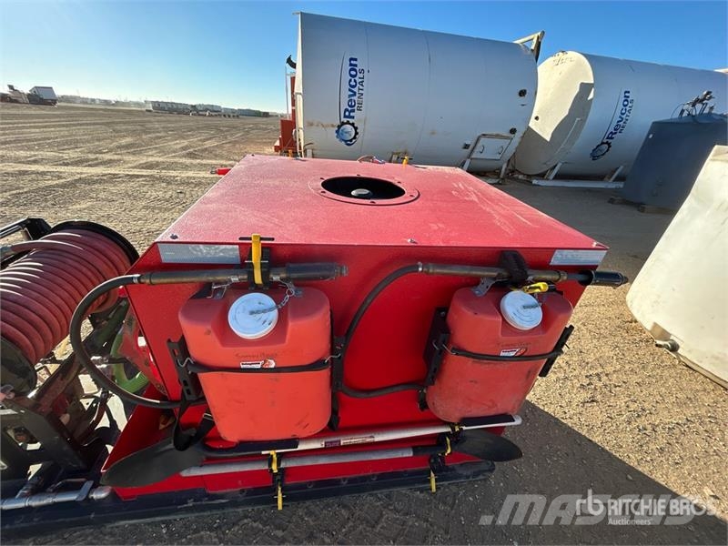 Wildland Skid-Mounted Water Tank Degvielas un piedevu tvertnes