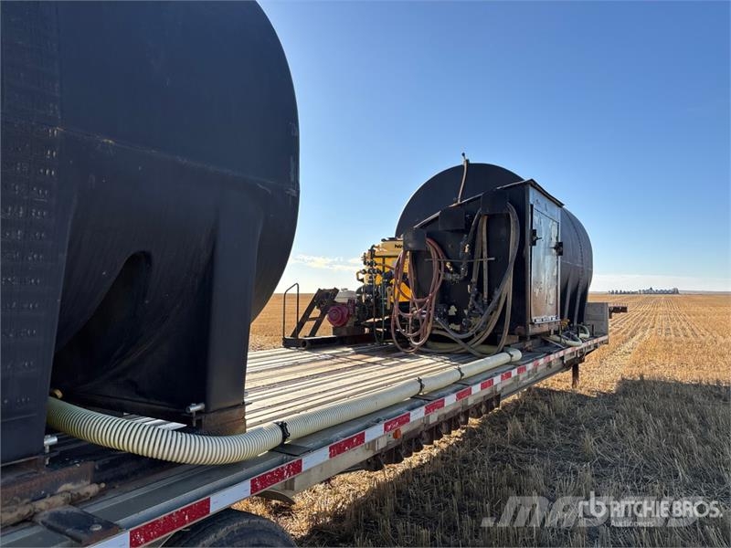Wilson 48 ft T/A Sprayer Tender Step Deck Trailer لوادر منخفضة