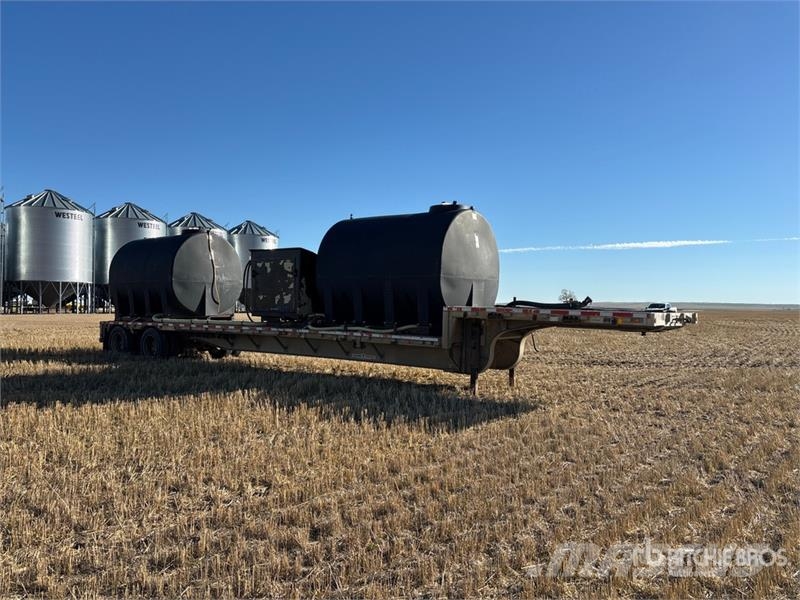 Wilson 48 ft T/A Sprayer Tender Step Deck Trailer لوادر منخفضة