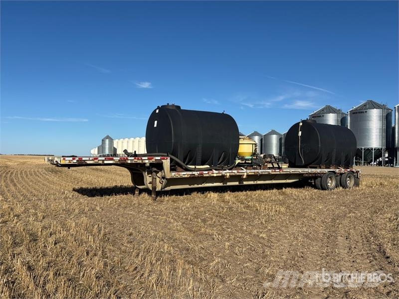 Wilson 48 ft T/A Sprayer Tender Step Deck Trailer لوادر منخفضة