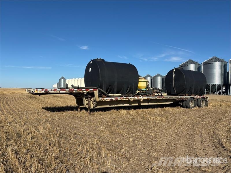 Wilson 48 ft T/A Sprayer Tender Step Deck Trailer لوادر منخفضة