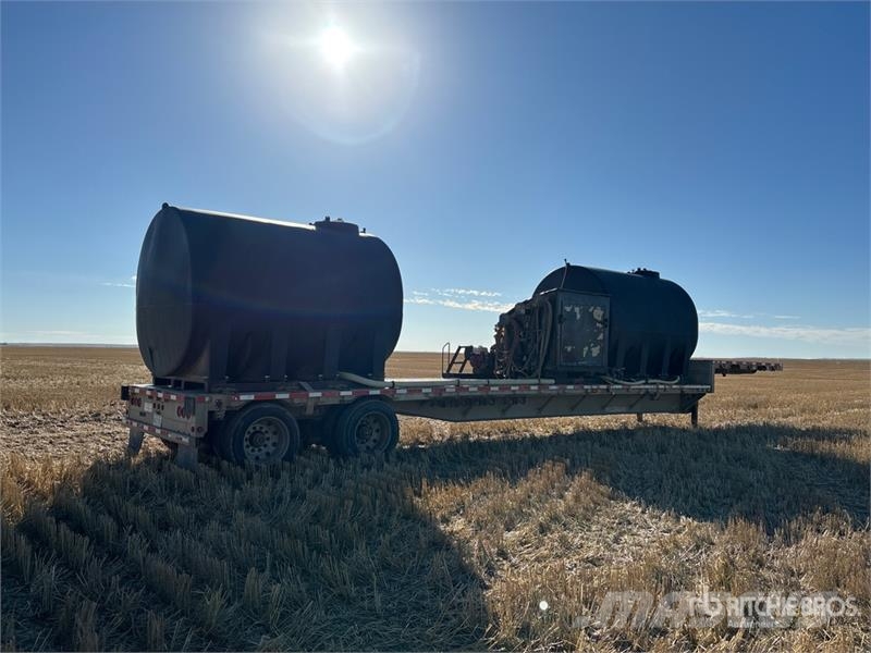 Wilson 48 ft T/A Sprayer Tender Step Deck Trailer لوادر منخفضة