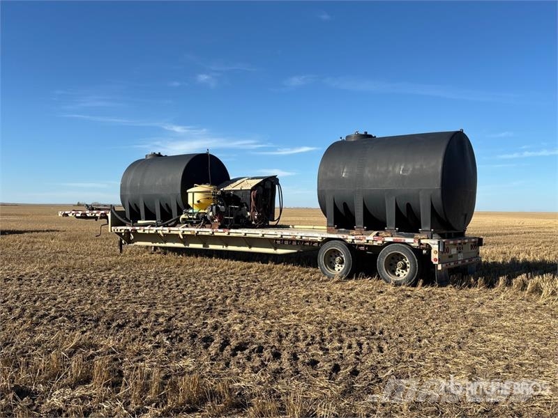 Wilson 48 ft T/A Sprayer Tender Step Deck Trailer لوادر منخفضة