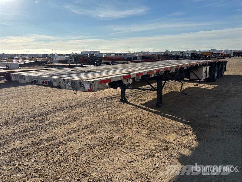 Wilson 53 ft Quad/A Flatbed Trailer Platformy / Przyczepy z otwieranymi burtami