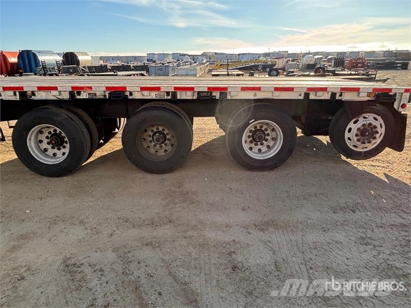 Wilson 53 ft Quad/A Flatbed Trailer Platformy / Przyczepy z otwieranymi burtami