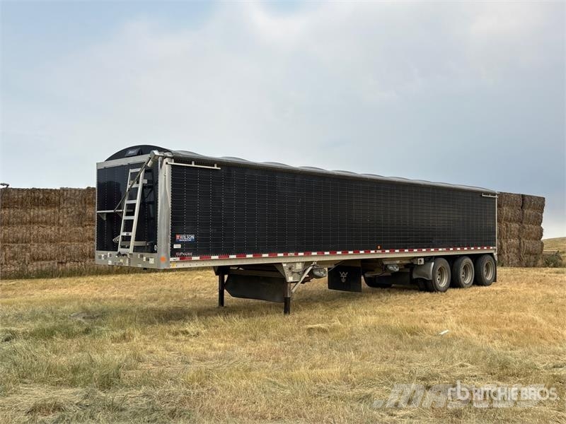 Wilson DWH-650B 45 ft Tri/A Grain Trailer Carros de trasladar grano