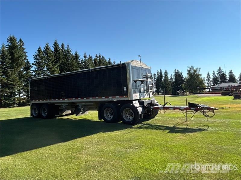 Wilson PDWH-550B 30 ft 4/Axle Pup Grain Trailer مقطورة حبوب