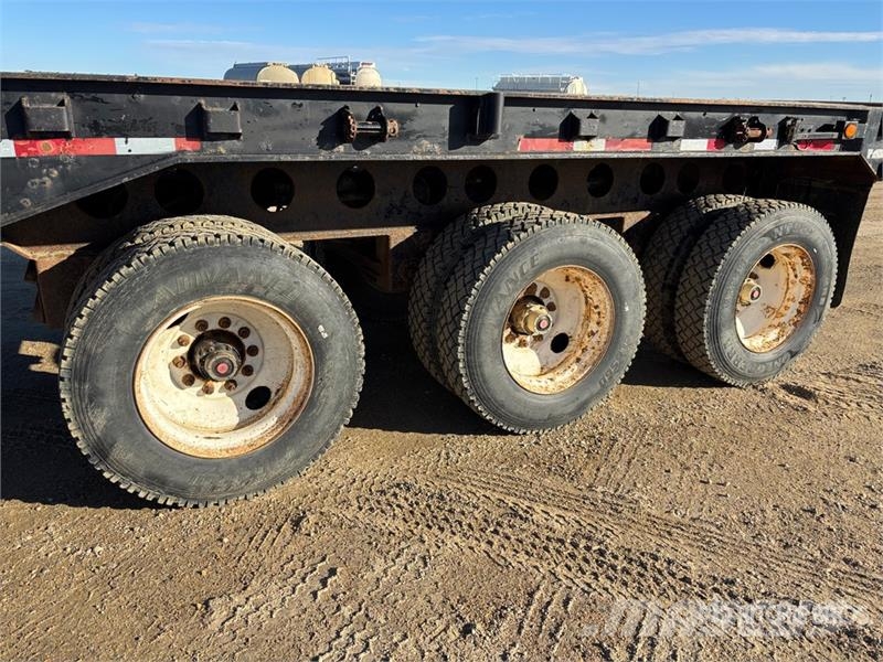 Winalta 48 ft Tri/A Flatbed Oilfield Trailer Oprema za obradu