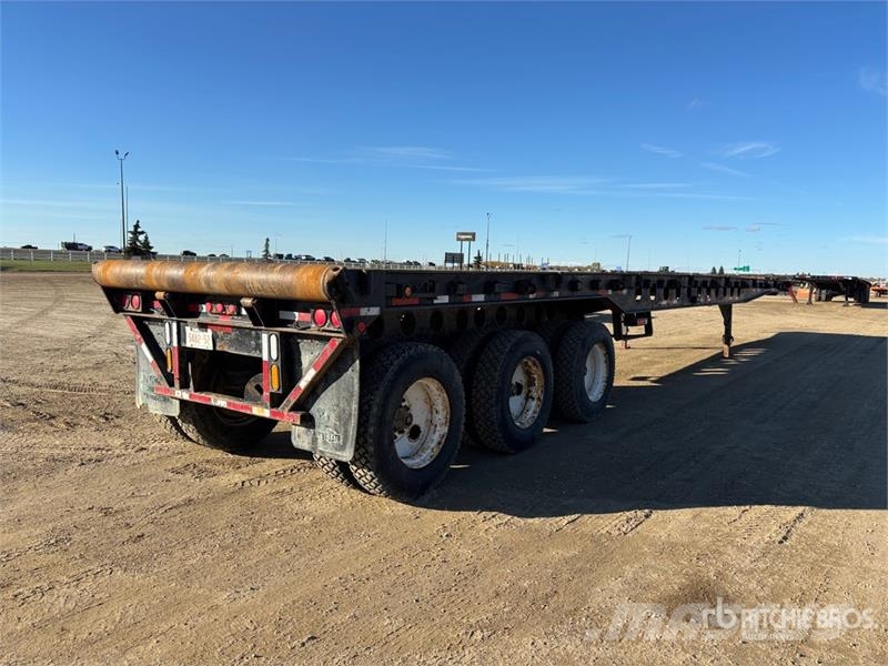 Winalta 48 ft Tri/A Flatbed Oilfield Trailer Oprema za obradu