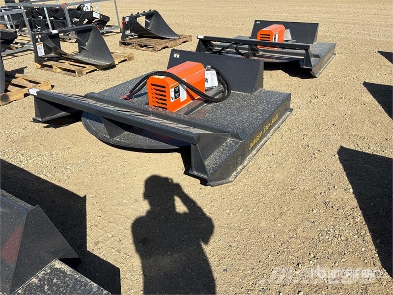 Wolverine BC-13-72W 72 in Skid Steer Brush Cutter Sekačky namontované a tažené