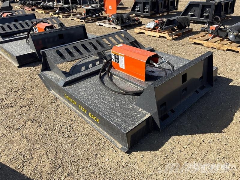 Wolverine BC-13-72W 72 in Skid Steer Brush Cutter Sekačky namontované a tažené