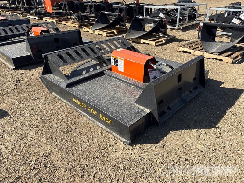 Wolverine BC-13-72W 72 in Skid Steer Brush Cutter Sekačky namontované a tažené