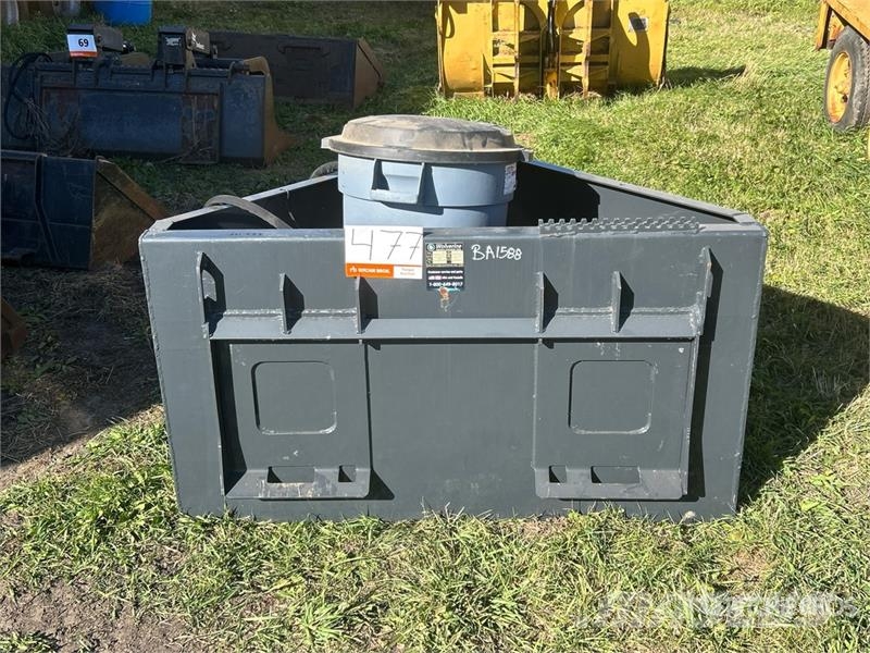 Wolverine CCT-11-148V 56 in Concrete Chute Bucket Andre komponenter