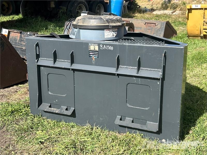 Wolverine CCT-11-148V 56 in Concrete Chute Bucket Andre komponenter